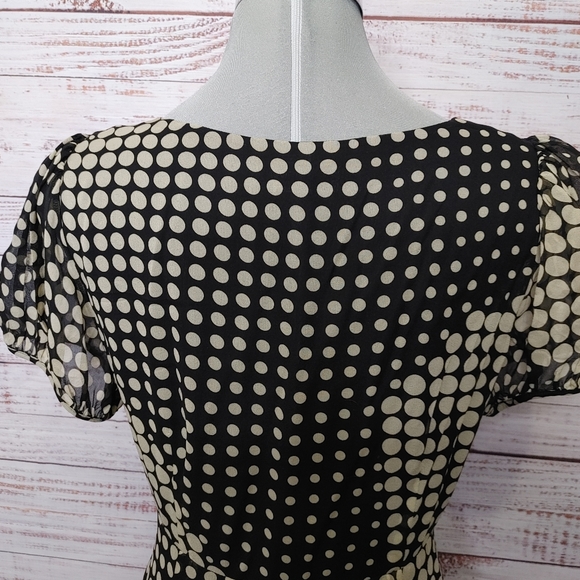 Emanuel Ungaro silk polka dot dress 10 - Picture 5 of 13